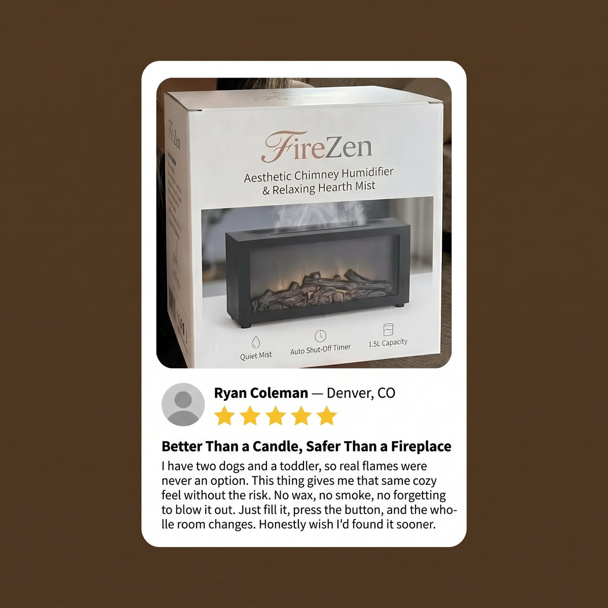 Firezen™ Chimney Humidifier