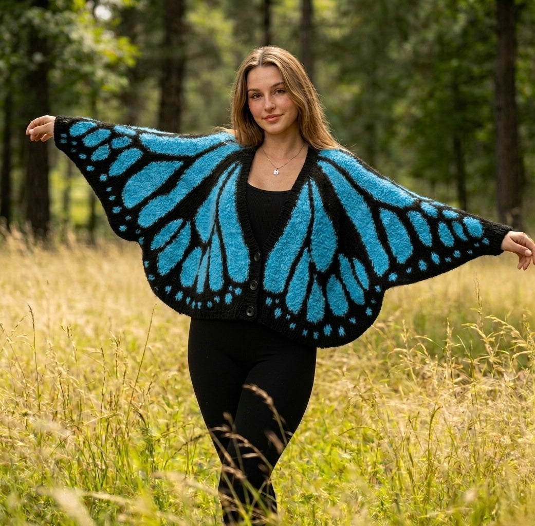 MartaMakes™-Monarca Cardigan