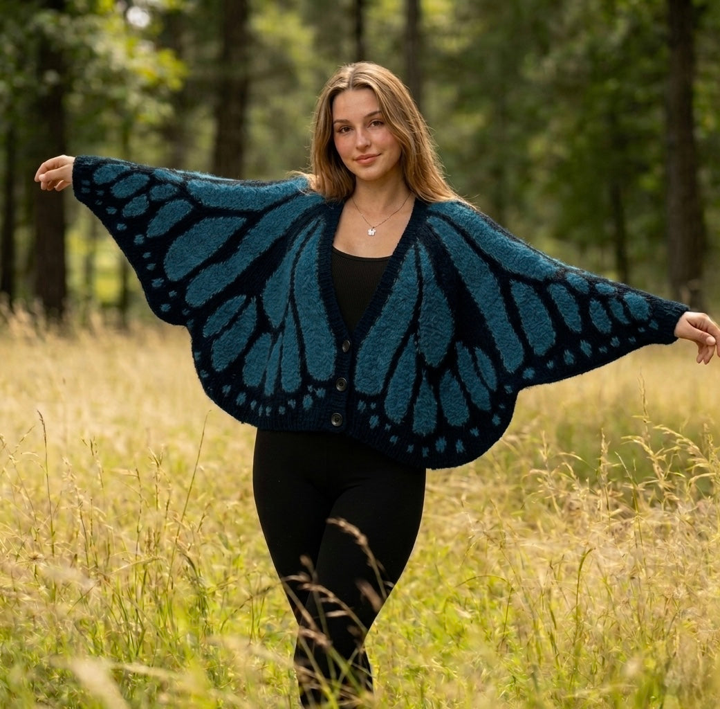 MartaMakes™-Monarca Cardigan
