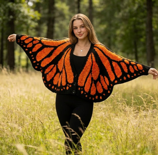 MartaMakes™-Monarca Cardigan